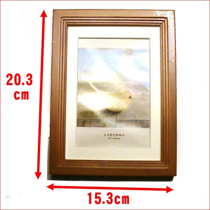 フォトフレーム 写真立て 2L判サイズ 天然木 木製 アルダーウッド・ブラウ 0812-85　プレゼント ギフト | ブランド登録なし | 06