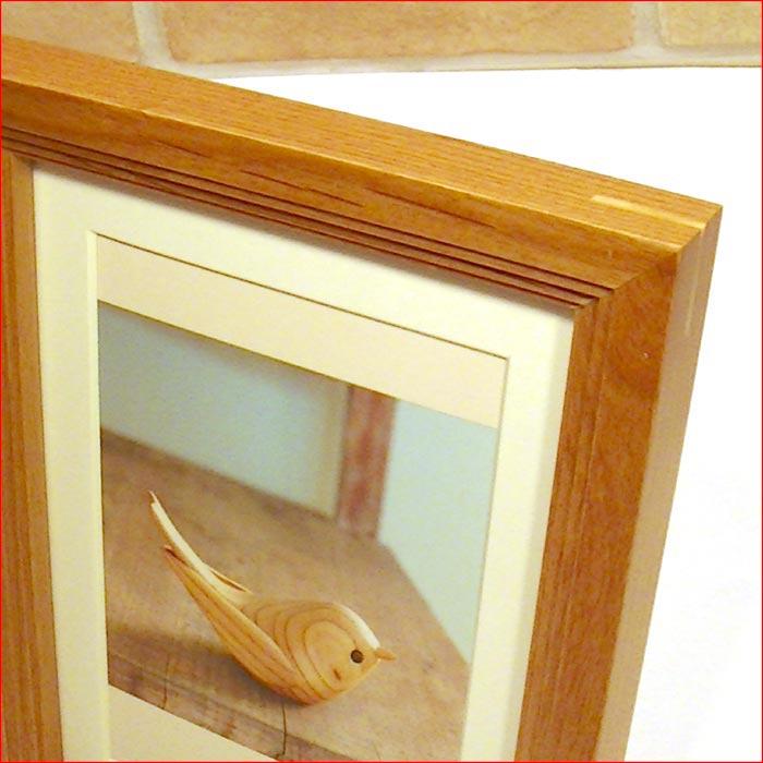 写真立て フォトフレーム 2L判サイズ 天然木 木製 アルダーウッド・ナチュラル 0812-86　プレゼント ギフト | ブランド登録なし | 01