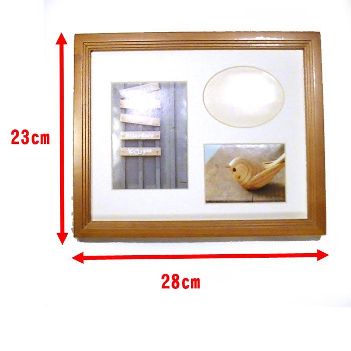 フォトフレーム 写真立て 六つ切判 天然木 木製 アルダーウッド ブラウン 0812-87　プレゼント ギフト | ブランド登録なし | 06