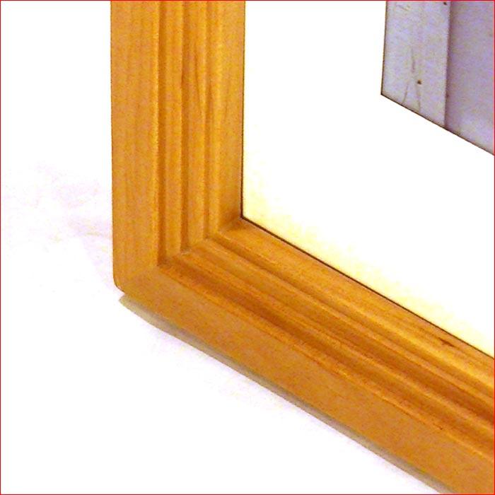 写真立て フォトフレーム 六つ切判 天然木 木製 アルダーウッド ナチュラル 0812-88 | ブランド登録なし | 02