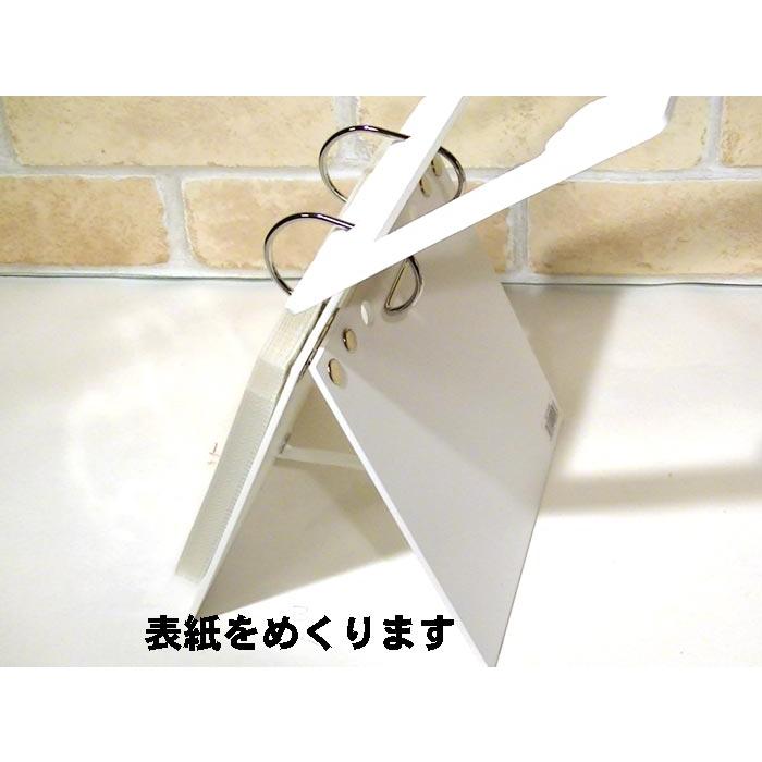 フォトフレーム ポストカードサイズ ペット 犬猫 パタパタ アルバムフレーム 50枚収納・ブラウン 0812-93 | ブランド登録なし | 03