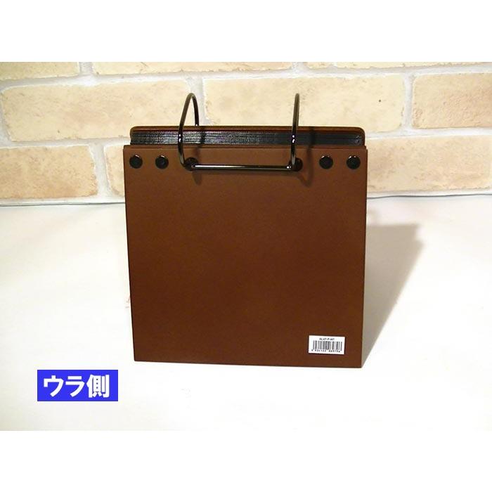 写真立て フォトフレーム ポストカードサイズ ペット 犬猫 パタパタ アルバムフレーム 50枚収納・ナチュラル 0812-94 | ブランド登録なし | 05