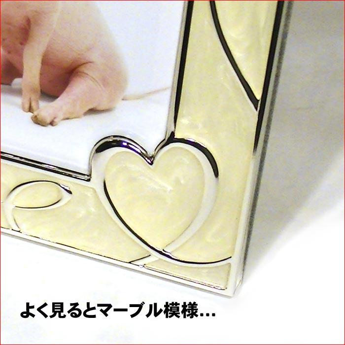 フォトフレーム 写真立て 2L判 ハート＆ハート 出産祝い 結婚祝い 0812-97　プレゼント ギフト | ブランド登録なし | 02