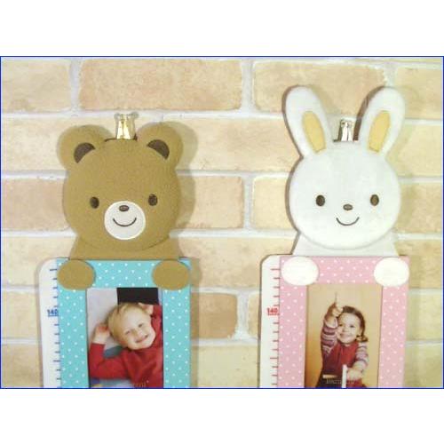 身長計付きフォトフレーム身長計 出産祝い 新生児 記録 ぬいぐるみ うさぎさん 0814-06 | ブランド登録なし | 11