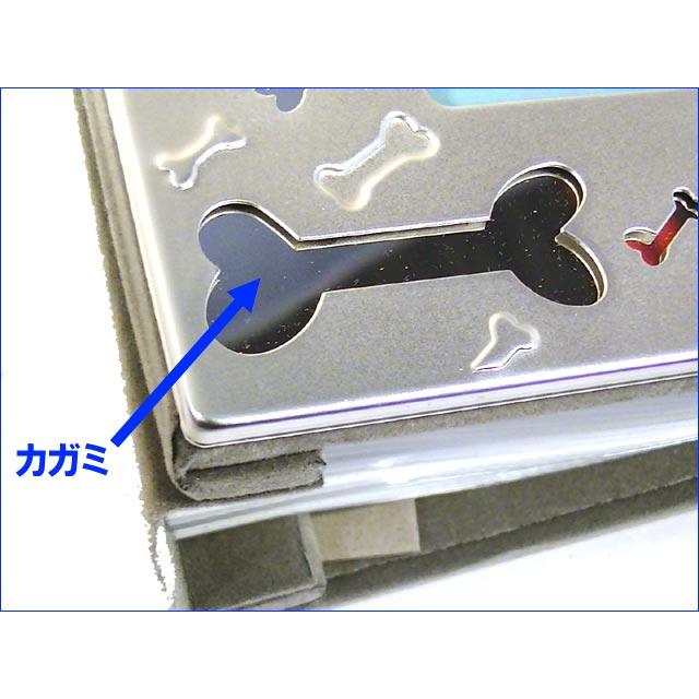 アルバムフレーム はがきサイズ １００枚収納（表紙もハガキサイズ） アルバム型 バインダー型 フォトフレーム・ドッグ 0816-22 | ブランド登録なし | 03