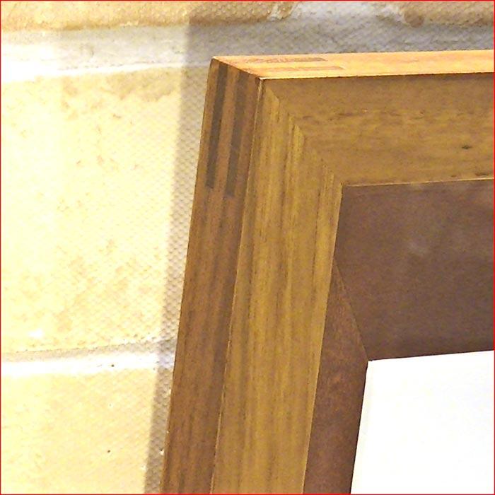 フォトフレーム 木製 写真立て 6窓 卓上 壁掛け 天然木 フォトフレーム カラーウッド ブラウン 0817-61　プレゼント ギフト | ブランド登録なし | 03