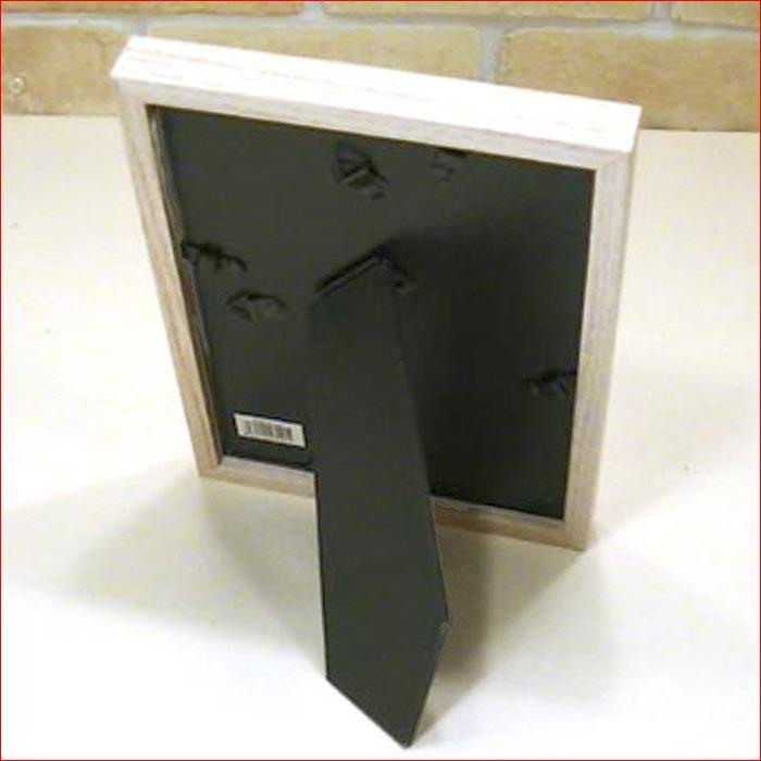 フォトフレーム 2L判サイズ 写真立て 木製フォトフレーム 縦置き 横置き 壁掛け・アイボリー＆ライトブラウン 0817-74 | ブランド登録なし | 04