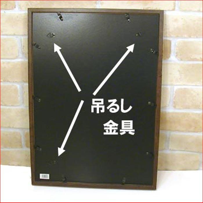 フォトフレーム A3サイズ 木製写真立て 壁掛け専用 大型 フォトフレーム 透明アクリル使用・ブラウン 0817-82 | ブランド登録なし | 04