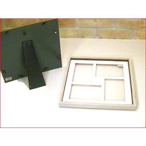 フォトフレーム 木製 写真立て 正方形フレーム ハンカチやミニタオルをデイスプレイ・アイボリー 0817-85 | ブランド登録なし | 04