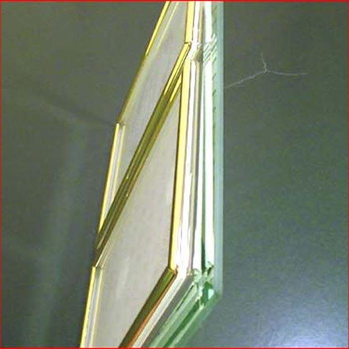 フォトフレーム ポストカードサイズ 2枚 透明 ガラス フォトフレーム ペア 0819-13　プレゼント ギフト | ブランド登録なし | 08