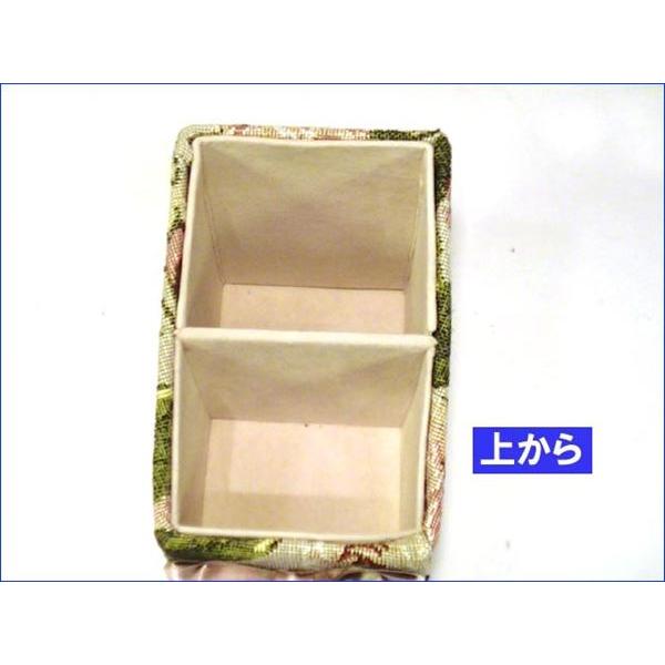 エレガントローズ リモコンホルダー リモコンスタンド 小物立て 文具スタンド バラ雑貨 薔薇柄 小物収納 布張り ブラック 0915-16 | ブランド登録なし | 04