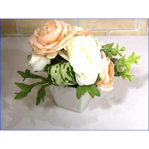 光触媒加工造花　アレンジフラワー 半永久的に 消臭 室内 空気清浄 抗菌・ピンクローズ　結婚祝い 開店祝い お祝い 誕生日 0919-22 |  | 03