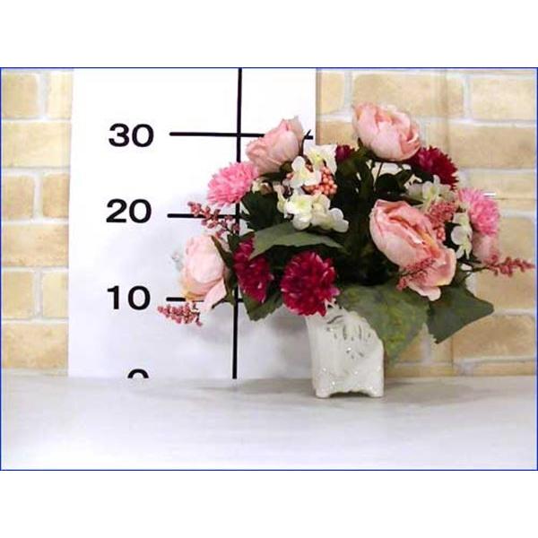 光触媒加工造花 アレンジフラワー 半永久的に 消臭 室内 空気清浄 抗菌・ローズポンポンマム　結婚祝い 開店祝い お祝い 誕生日 0919-23 |  | 05