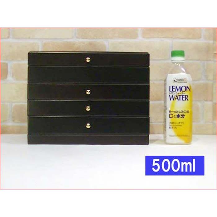 ジュエリーボックス アクセサリーケース 宝石箱 ジュエルケース 引出し３段 木製 日本製　アクセサリー ピアス イヤリング ペンダント 0920-22 | ブランド登録なし | 10