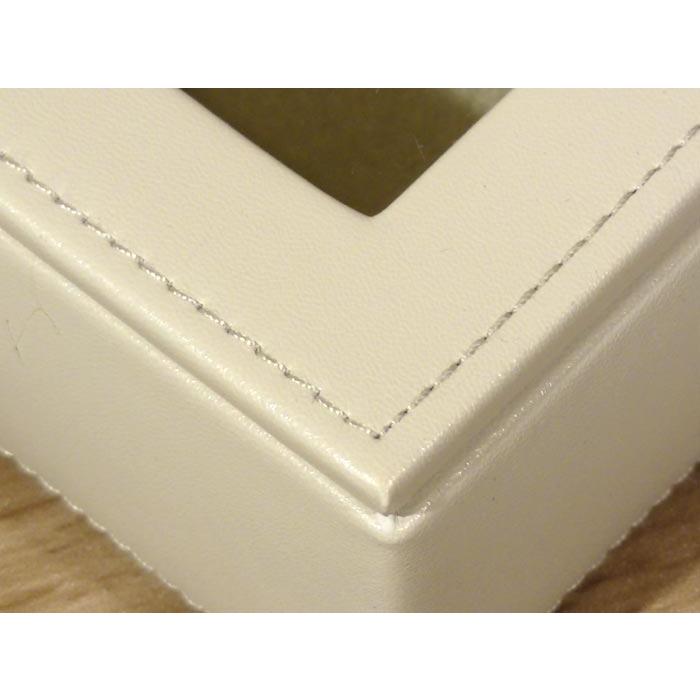 ジュエリーボックス ジュエルケース 宝石箱 グレーベルベット＆合成皮革 ネックレス　ヘアアクセサリー ピアス イヤリング ペンダント 0920-31 | ブランド登録なし | 06