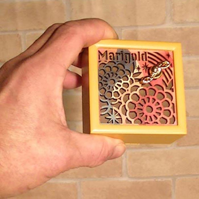 オルゴール マリーゴールド あいみょん レーザーカット 人気曲 木製オルゴール  プレゼント ギフト 贈り物 0922-82 | ブランド登録なし | 07