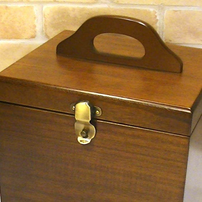 コスメボックス 木製 鏡付き 日本製 天然木 桐 メイクボックス コスメケース 持ち運び便利 0924-01　プレゼント ギフト | ブランド登録なし | 06