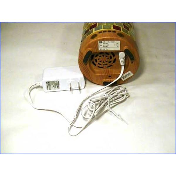 アロマ ディフューザー インテリアライト付　おしゃれな モザイク柄 100V電源 ライトだけでも使える・オレンジ 0926-01　プレゼント ギフト | ブランド登録なし | 04