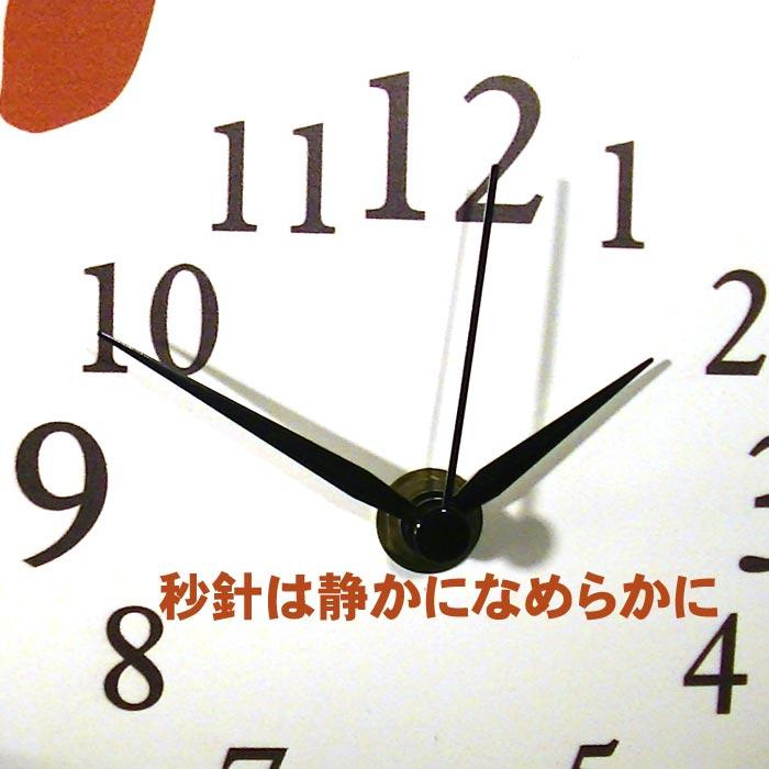 掛け時計 振り子時計 壁掛け時計 木製 かわいい 三毛猫 みけねこ  ネコ 動物 静音 かけ時計 1011-04　プレゼント ギフト | ブランド登録なし | 11