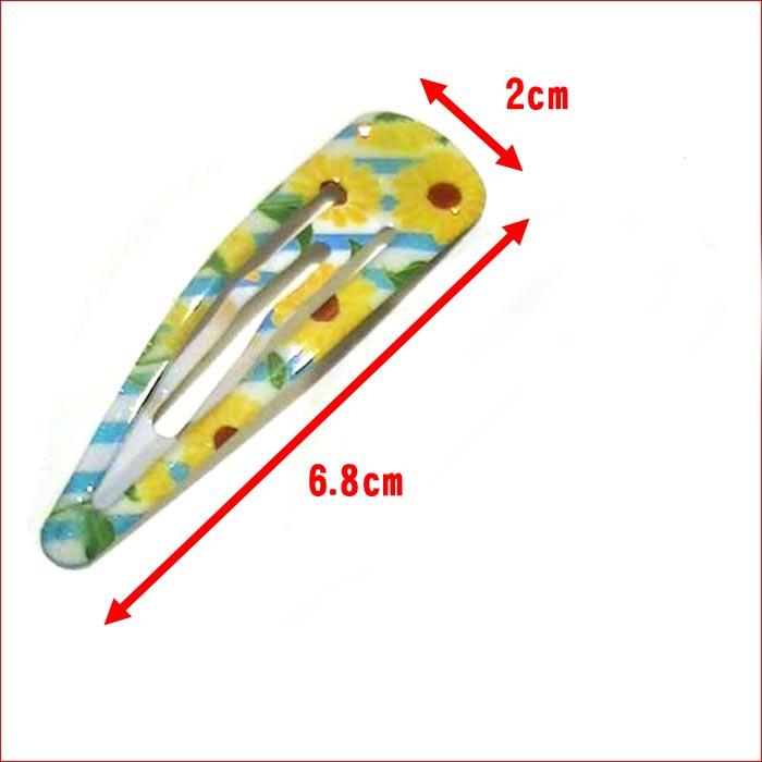 スリーピン　ひまわり　ボーダー　スリーピン ２個 色違い 1114-15　プレゼント ギフト | ブランド登録なし | 05