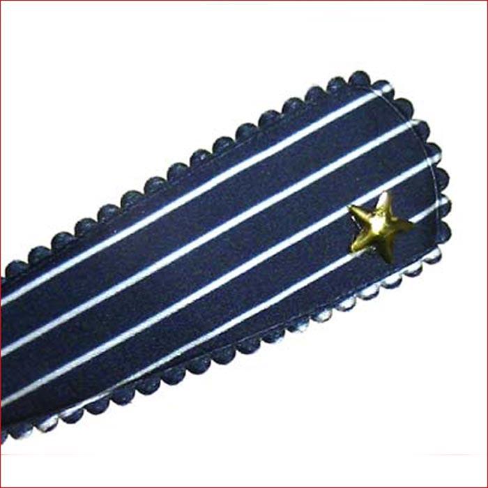 スリーピン　ロングサイズ　ピンストライプ スリーピン １個 ネイビー 1114-18　プレゼント ギフト | ブランド登録なし | 01