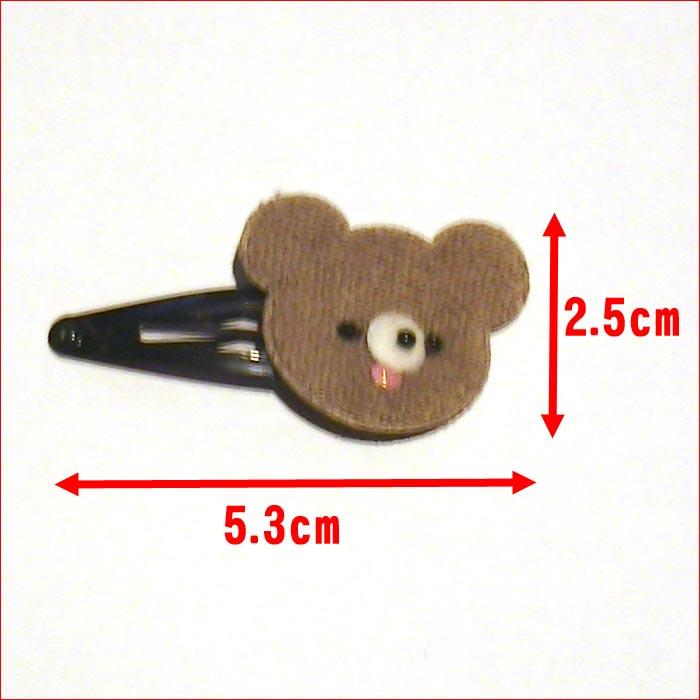 パイルのくまさん型　スリーピン・１個 1114-212　プレゼント ギフト | ブランド登録なし | 11