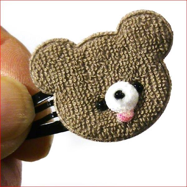 パイル　くま　スリーピン・モカブラウン・１個 1114-22 | ブランド登録なし | 01