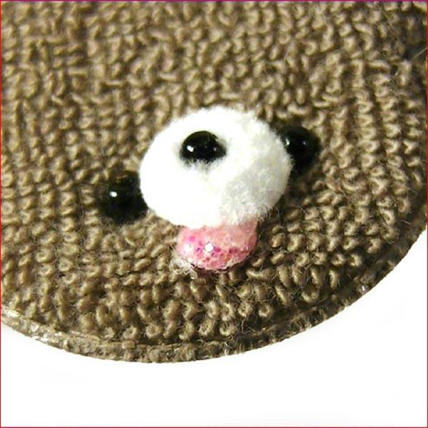 パイル　くま　スリーピン・モカブラウン・１個 1114-22 | ブランド登録なし | 02