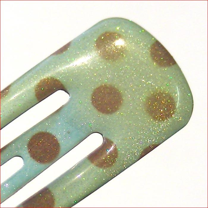 水玉　スリーピン　２個・２色 1114-292　プレゼント ギフト | ブランド登録なし | 05