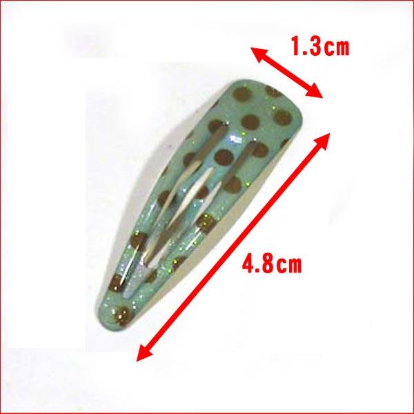 水玉　スリーピン　２個 グリーン 1114-29 | ブランド登録なし | 05