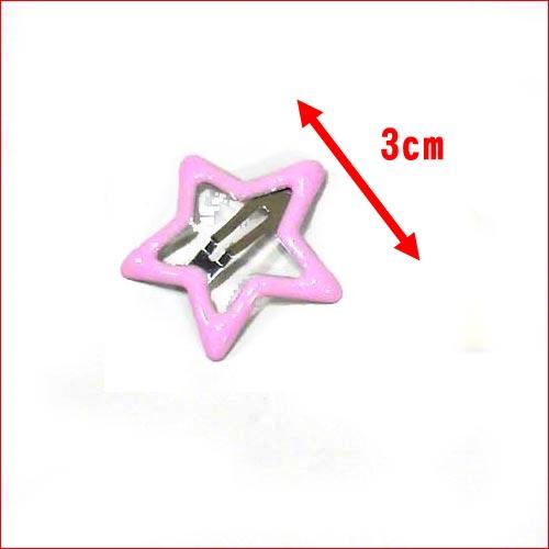 星型　スリーピン　２色セット・ピンク＆イエロー 1114-33 | ブランド登録なし | 04