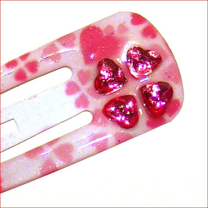 スリーピン　クローバーストーン　スリーピン　２個 ピンク 1114-46　プレゼント ギフト | ブランド登録なし | 02