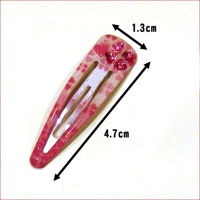 スリーピン　クローバーストーン　スリーピン　２個 ピンク 1114-46　プレゼント ギフト | ブランド登録なし | 04