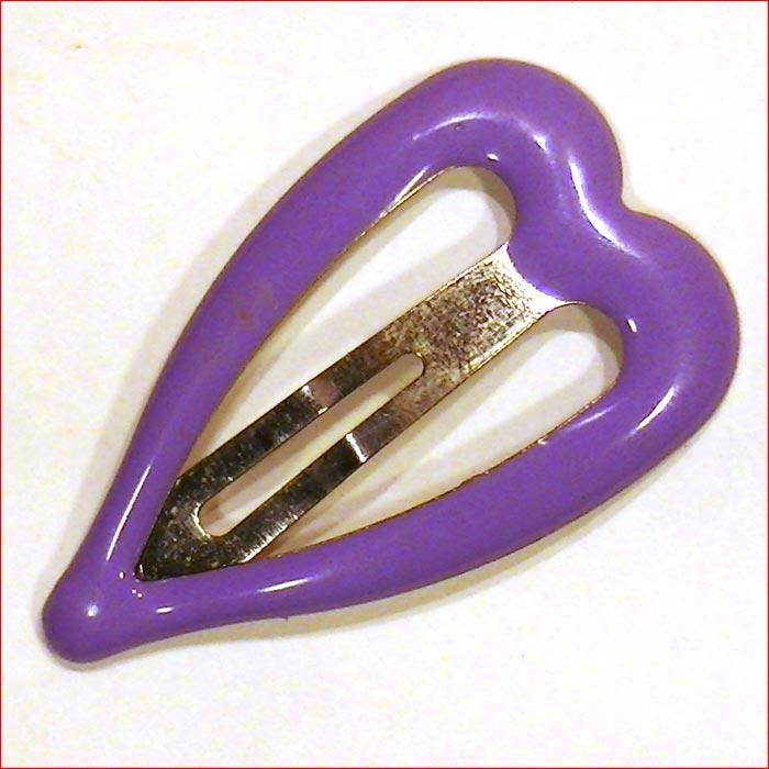 ハート型　スリーピン ローズ＆パープル ２個 色違い 1114-66　プレゼント ギフト | ブランド登録なし | 02