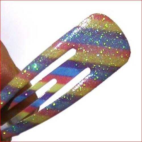 ラメ入り　スリーピン ３柄セット・ブルー系 1114-67　プレゼント ギフト | ブランド登録なし | 03