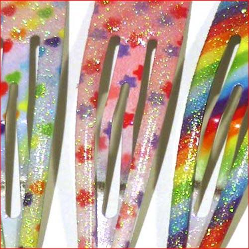 ラメ入り　スリーピン ３柄セット・ピンク系 1114-68　プレゼント ギフト | ブランド登録なし | 01