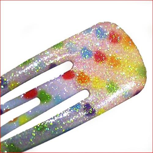 ラメ入り　スリーピン ３柄セット・ピンク系 1114-68　プレゼント ギフト | ブランド登録なし | 02