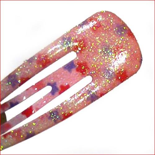 ラメ入り　スリーピン ３柄セット・ピンク系 1114-68　プレゼント ギフト | ブランド登録なし | 03