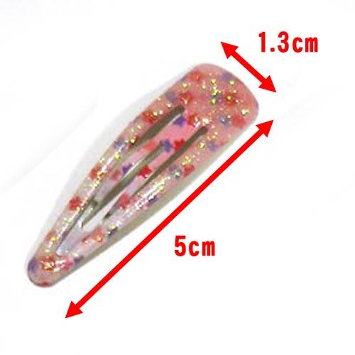 ラメ入り　スリーピン ３柄セット・ピンク系 1114-68　プレゼント ギフト | ブランド登録なし | 07