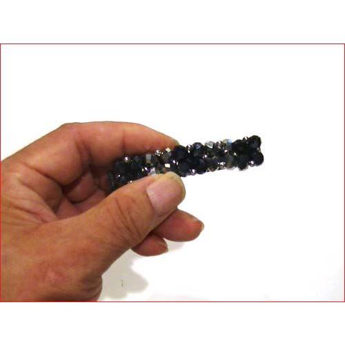 ビーズコンビ バレッタ ヘマタイト 1120-26　プレゼント ギフト | ブランド登録なし | 01