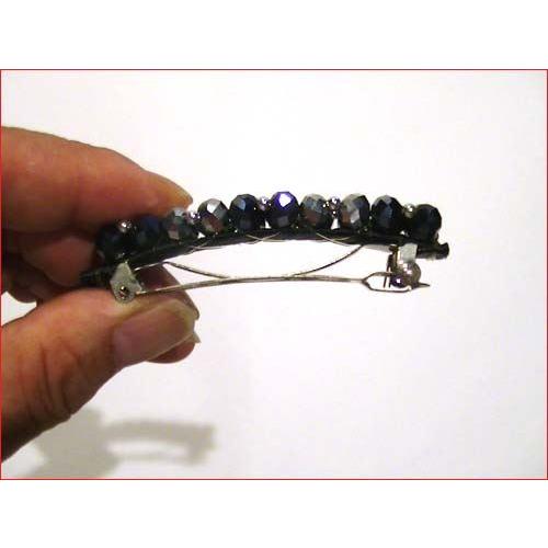 ビーズコンビ バレッタ ヘマタイト 1120-26　プレゼント ギフト | ブランド登録なし | 03