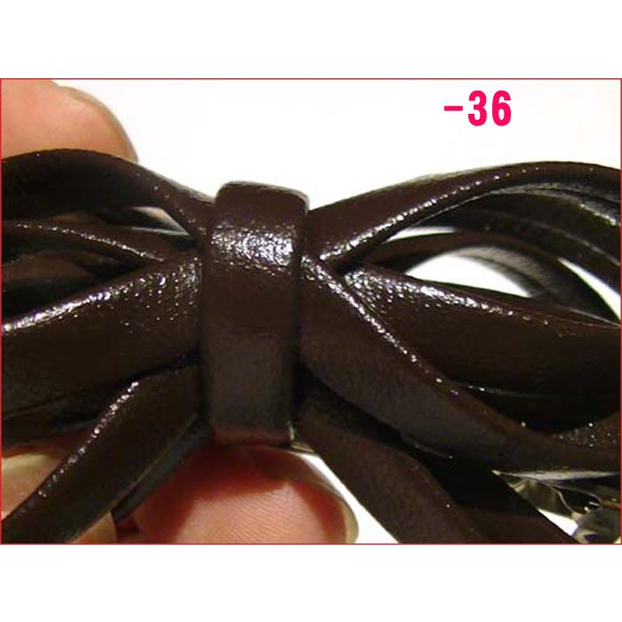 ヘアピン 髪止め　レザー　８の字　バレッタ 1120-352 | ブランド登録なし | 06