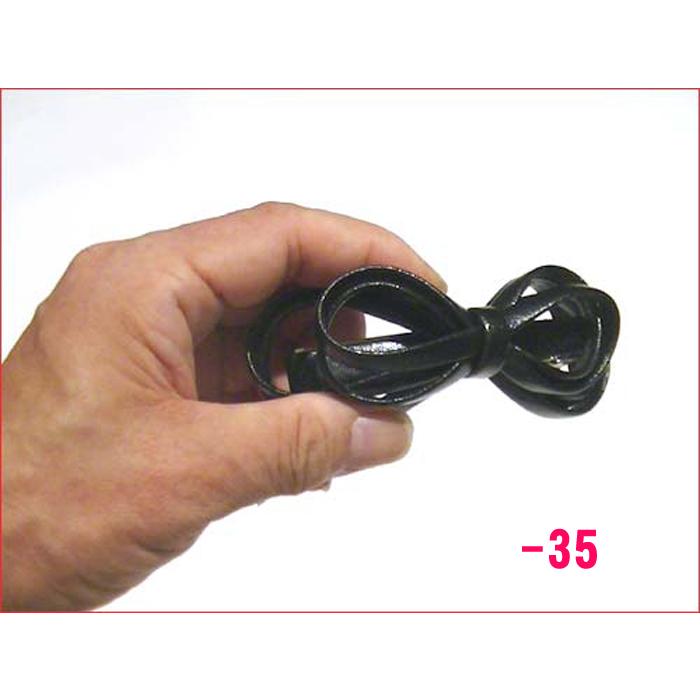 ヘアピン 髪止め　レザー　８の字　バレッタ 1120-352 | ブランド登録なし | 07