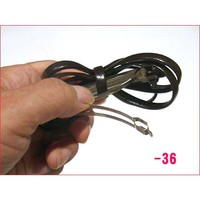 ヘアピン 髪止め　レザー　８の字　バレッタ 1120-352 | ブランド登録なし | 10