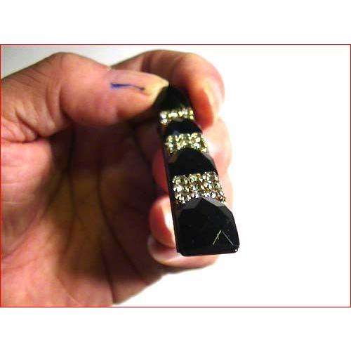 ヘアピン 髪止め 髪飾り ヘアクリップ　ラメスト−ン 細ベイククリップ ブラック 1123-41　プレゼント ギフト | ブランド登録なし | 04