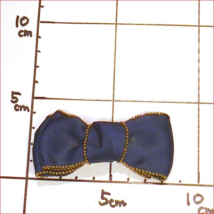 ヘアピン 髪止め 髪飾り ヘアクリップ　ゴールド縁取り リボンベイク・３色 1124-323　プレゼント ギフト | ブランド登録なし | 09