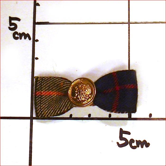 ヘアピン 髪止め 髪飾り ヘアクリップ　ゴールドボタン付き リボンベイククリップ　チェック・４色 1124-674　プレゼント ギフト | ブランド登録なし | 12