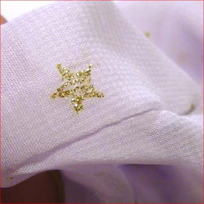 シフォン生地 お星さま　シュシュ 1129-422　プレゼント ギフト | ブランド登録なし | 02