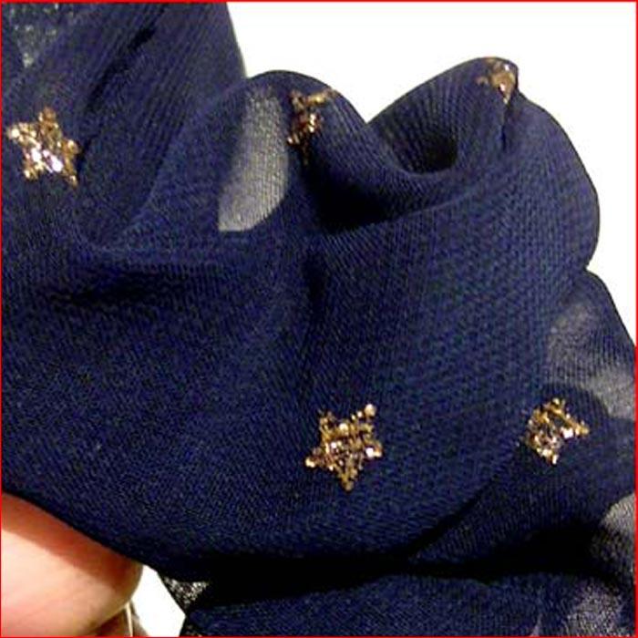 シフォン生地 お星さま　シュシュ 1129-422　プレゼント ギフト | ブランド登録なし | 05