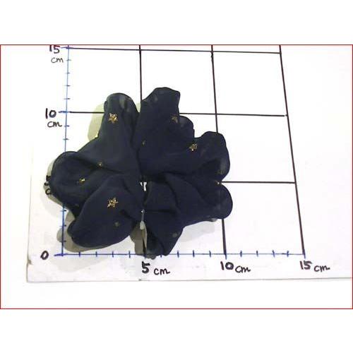 シフォン生地 お星さま　シュシュ ネイビー 1129-43 | ブランド登録なし | 03